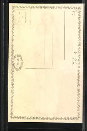Künstler-AK Josef von Nazaret mit dem Christuskinde im Arm