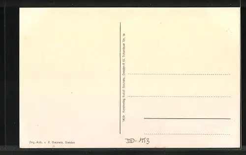 AK Dresden, Freitreppe der Brühl`schen Terrassen