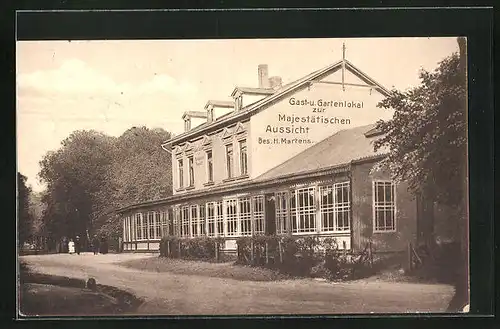 AK Hamburg-Heimfeld, Gasthaus Majestätische Aussicht von H. Martens