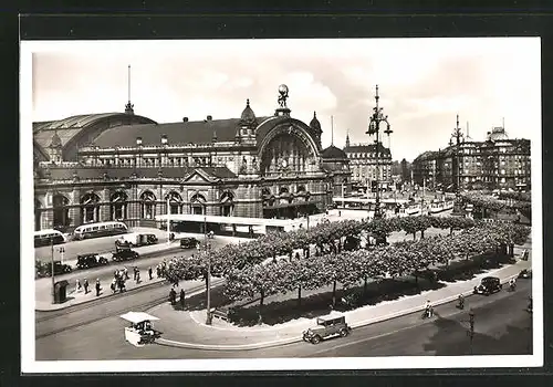 AK Frankfurt, Partie am Hauptbahnhof