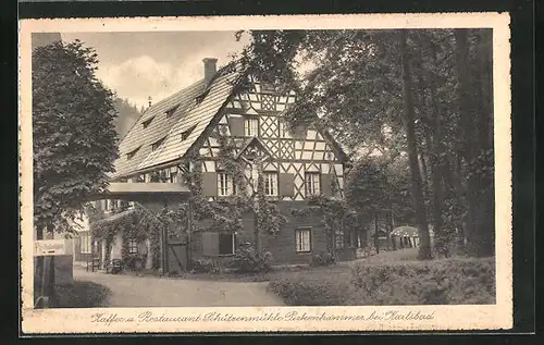 AK Pirkenhammer, Cafe-Restaurant Schützenmühle