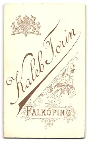 Fotografie Kaleb Torin, Falköping, Portrait junger Herr im Anzug mit Krawatte