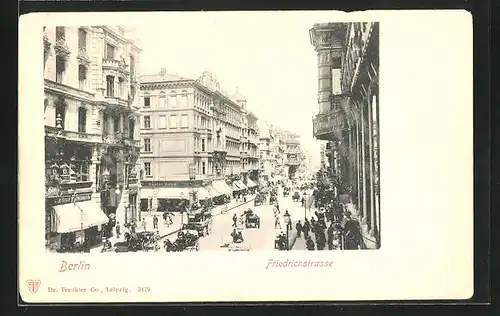 AK Berlin, Friedrichstrasse, Kaiser Hotel, Hotel Stadt Gotha