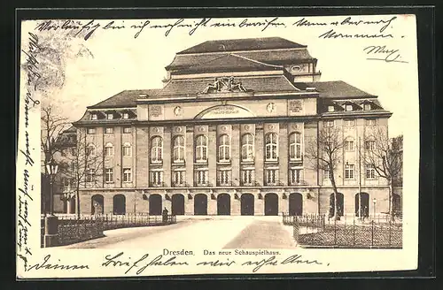 AK Dresden, Das Neue Schauspielhaus