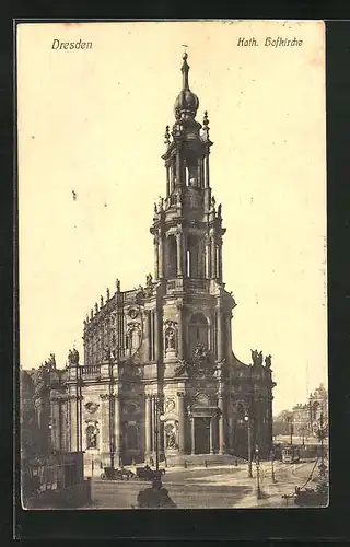 AK Dresden, Katholische Hofkirche