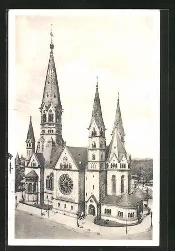 AK Berlin-Charlottenburg, Kaiser Wilhelm-Gedächtniskirche