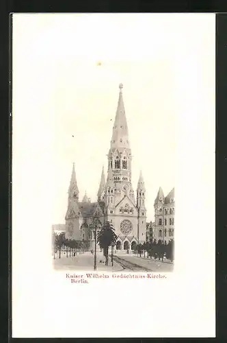 AK Berlin-Charlottenburg, Kaiser Wilhelm Gedächtnis-Kirche