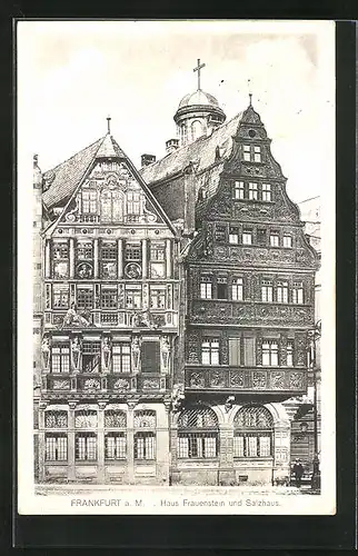 AK Alt-Frankfurt, Haus Frauenstein und Salzhaus