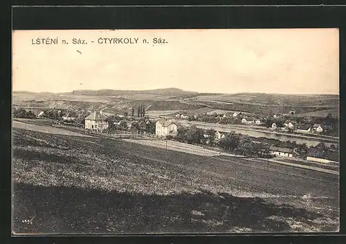 AK Lsteni n. Saz-Ctryrkoly n. Saz, Panorama