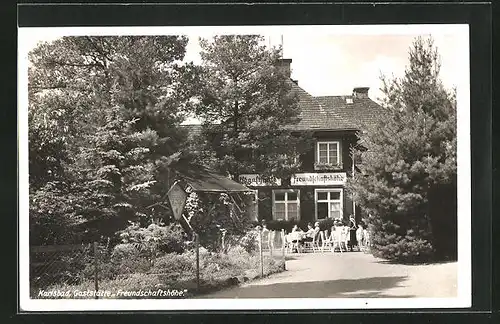 AK Karlsbad, Gasthaus Freundschaftshöhe