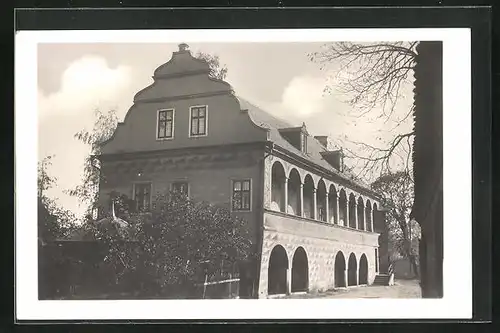 AK Leipa / Ceska Lipa, Cerveny dum, Museum