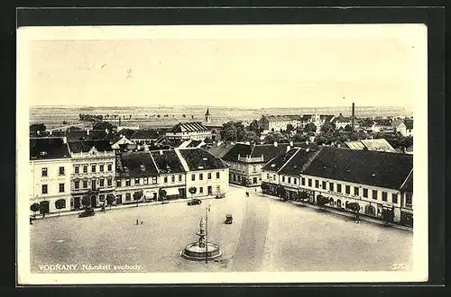 AK Vodnany, Namesti svobody, Restaurace na Obecni