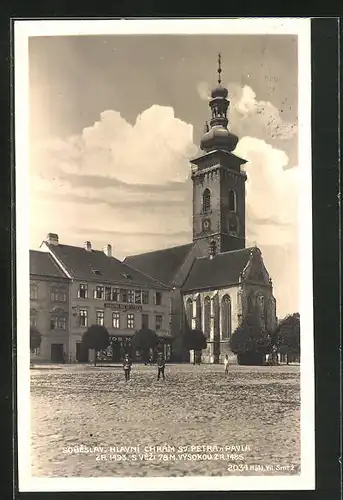 AK Sobeslav, Hlavni chrám Sv. Petra n Pavla