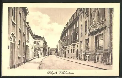 AK Rheydt, Blick in die Wilhelmstrasse