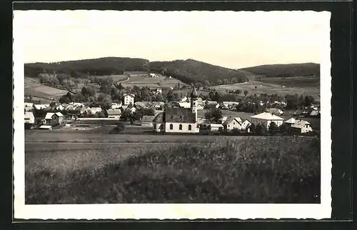 AK Zdikov, Panorama mit Kirche