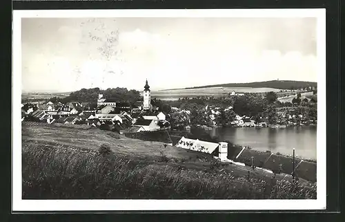 AK Netolice z Pekla, Zentrum mit Kirche