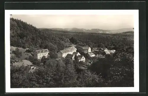 AK Telnice, Gesamtansicht aus der Vogelschau