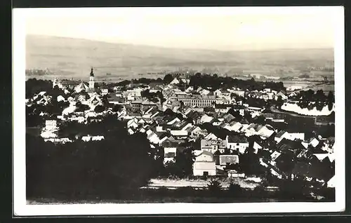 AK Lazni, Plana u Mar, Totalansicht der Stadt