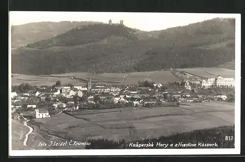 AK Kasperske Hory a zricenina Kasperk, Panorama