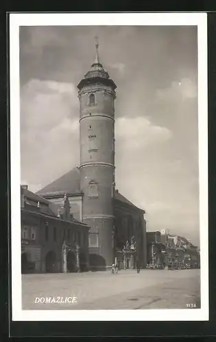 AK Domazlice, Strassenpartie im Zentrum