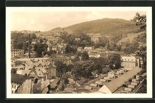 AK Tanvald, Teilansicht der Stadt