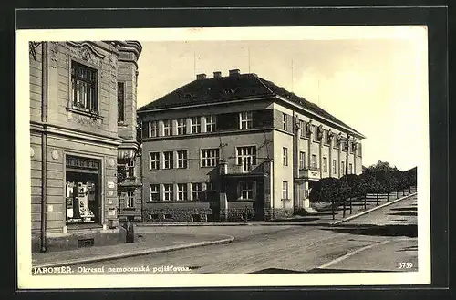 AK Josefstadt / Josefov / Jaromer, Okresni nemocenská pojistovna