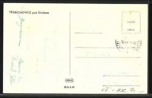 AK Trebechovice pod Orebem, Panorama