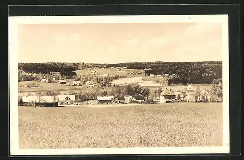 AK Mostek okres Dvur Kralove nad Labem, Panorama