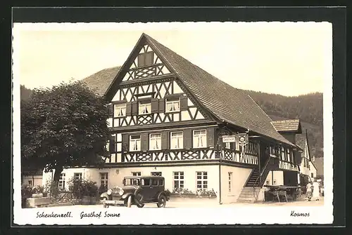 AK Schenkenzell, Gasthof Sonne von Wilhelm Grüber