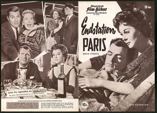 Filmprogramm IFB Nr. 6006, Endstation Paris, Susan Hayward, John Gavin, Regie: David Miller