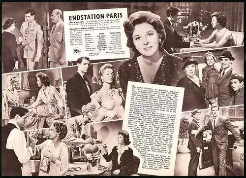 Filmprogramm IFB Nr. 6006, Endstation Paris, Susan Hayward, John Gavin, Regie: David Miller