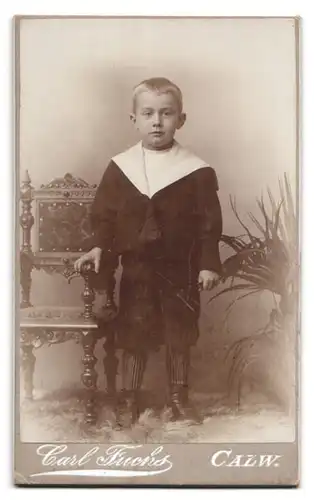 Fotografie Carl Fuchs, Calw, Ansicht Calw, Geschäftshaus mit Foto-Atelier am Marktplatz 42