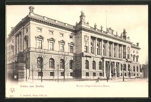 AK Berlin, Abgeordnetenhaus in der Prinz-Albrecht-Strasse