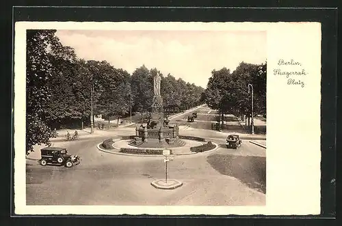 AK Berlin-Tiergarten, Skagerrak-Platz