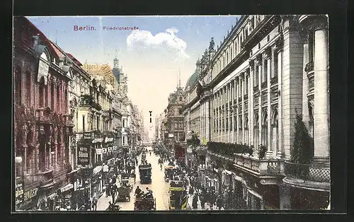 AK Berlin, Hotel Silesia in der Friedrichstrasse