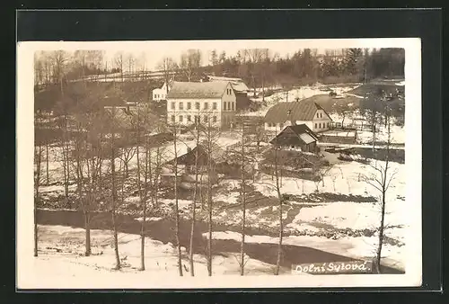 AK Dolni Sytová, Teilansicht im Winter