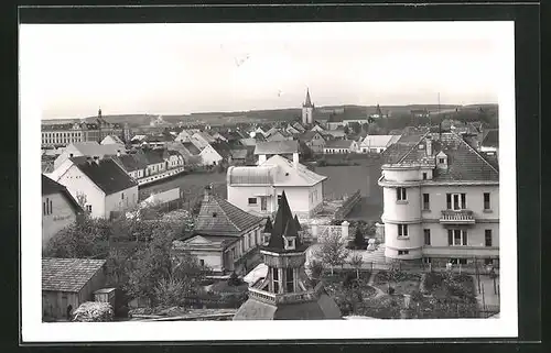 AK Blatna, Blick über die Stadt