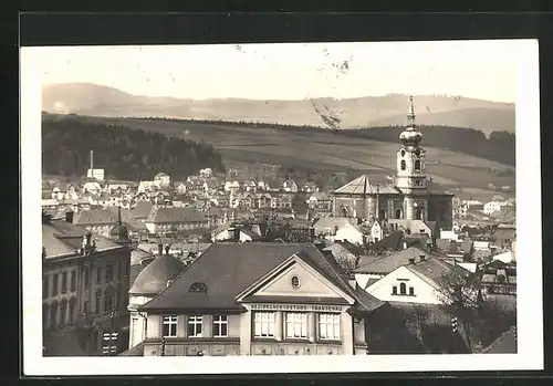 AK Trautenau / Trutnov, Bezirksvertretung, Panorama