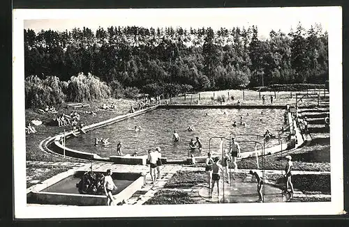 AK Lazne Velichovky, Koupaliste, Freibad