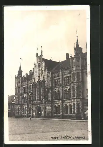 AK Novy Bydzov, Radnice, Rathaus