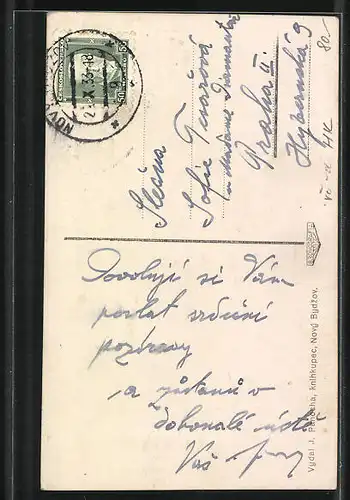 AK Novy Bydzov, Radnice, Rathaus