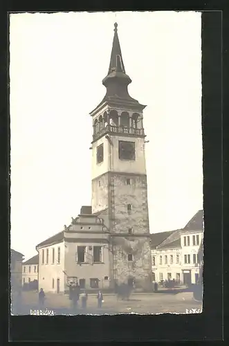 AK Dobruska, Ansicht der Kirche