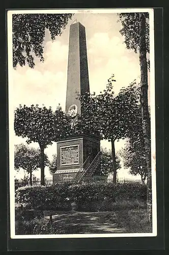 AK Trautenau / Trutnov, Am Gablenzdenkmal