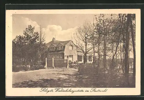 AK Rheydt, Walderholungsstätte im Stadtwald