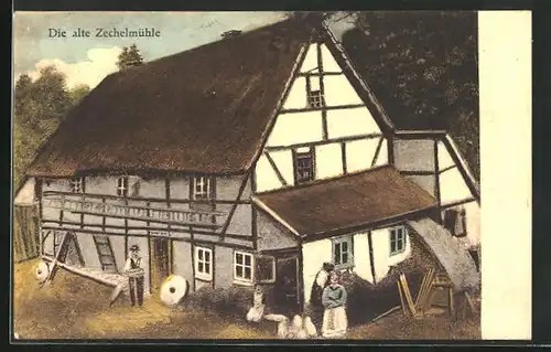 AK Heynitz, Die alte Zechelmühle