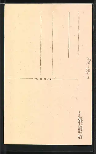 Steindruck-AK Oppenau, Klosterruine Allerheiligen