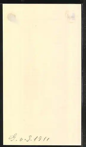 Exlibris G. von Sommerfeld, Baum vor Gebäudeeingang