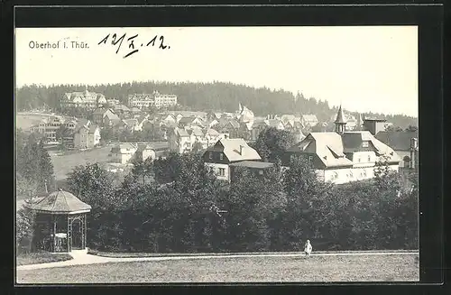 AK Oberhof / Thüringen, Totalansicht