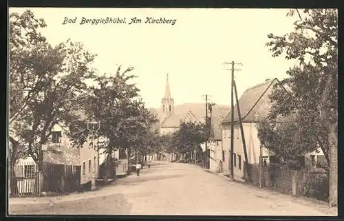 AK Bad Berggiesshübel, am Kirchberg