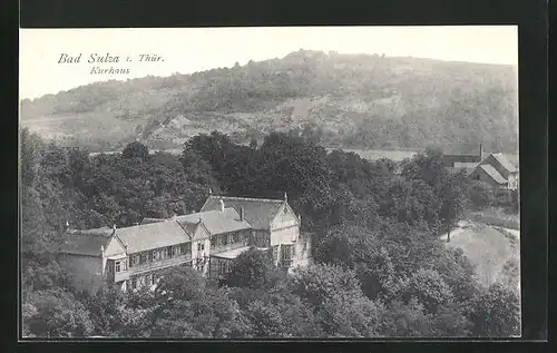 AK Bad Sulza, Blick auf das Kurhaus